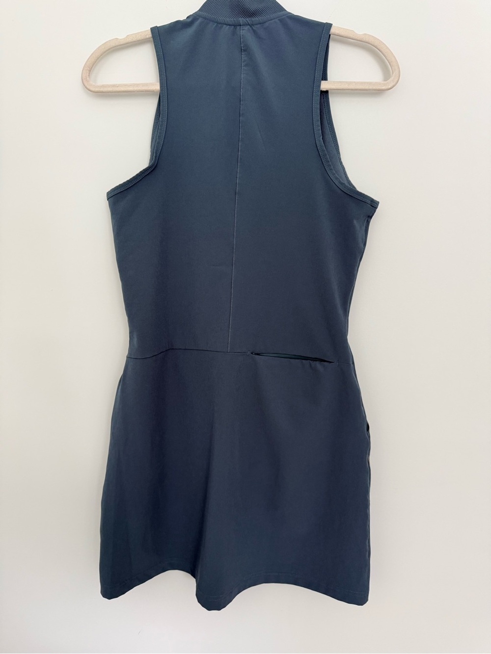 Adidas Women’s Golf/Tennis Dress Size S Sleeveless Quarter-Zip Blue Athletic - Picture 4 of 7